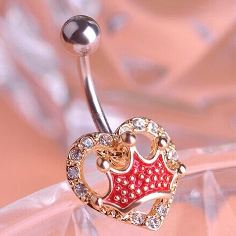 Body Jewelry Brands - Zlxgirl moda feminina sexo vermelho coroa
