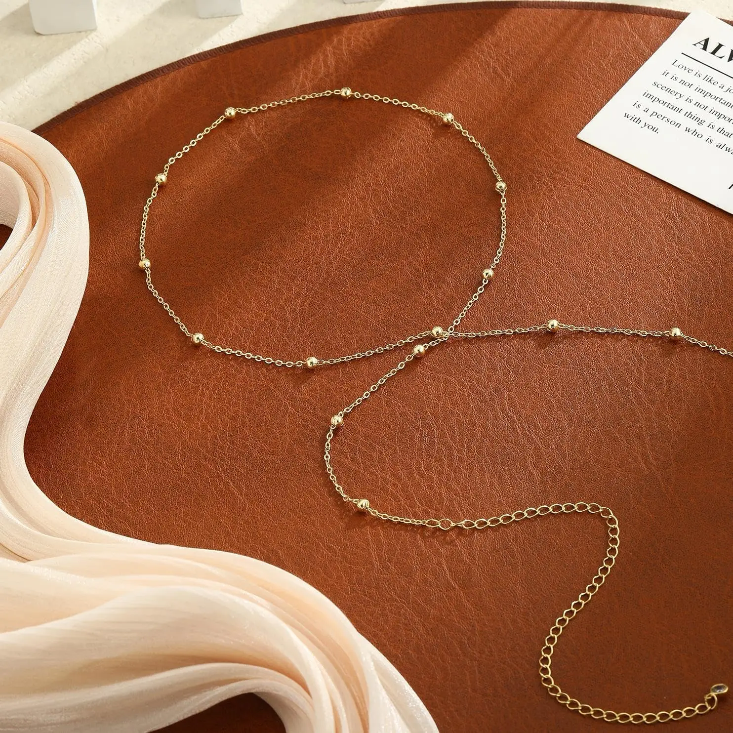 Body Jewelry Gold - Joias corporais de biquíni ajustáveis para