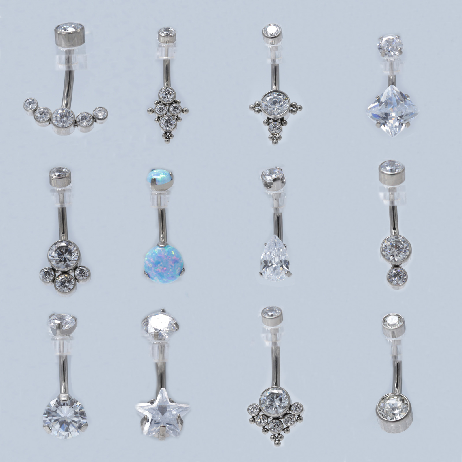 Body Jewelry Implant Grade - Implante grau titânio umbigo anel, Umbigo