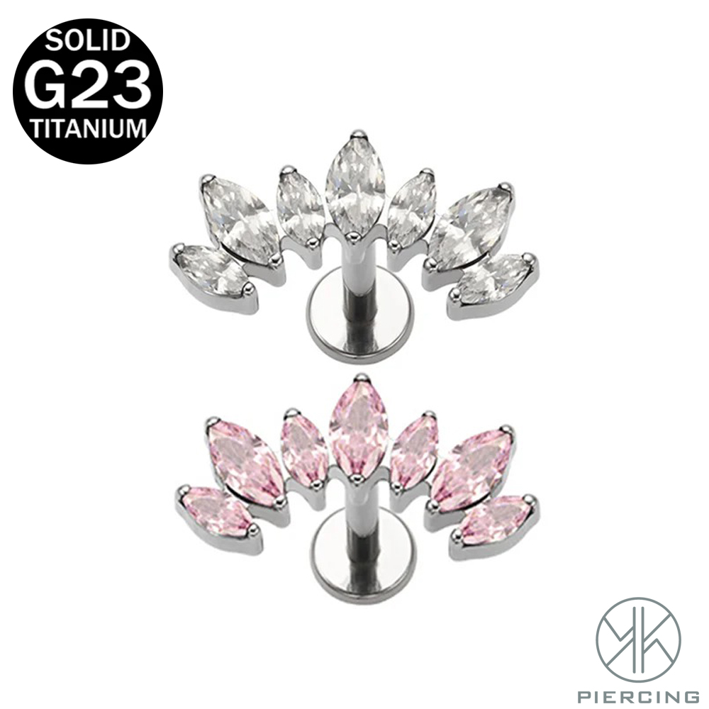 Body Jewelry Brands - 16G 18G F136 titânio marca nova