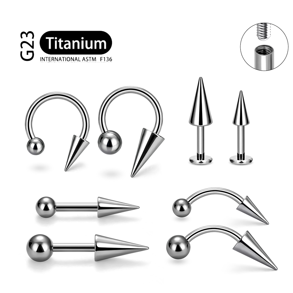 Body Jewelry Implant Grade - 1 peça implante grau f136 titânio