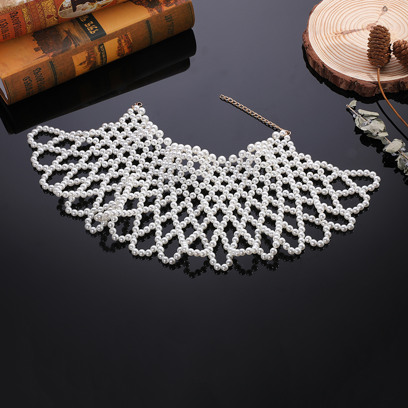 Body Jewelry Brands - Colar de pérolas da moda, corrente
