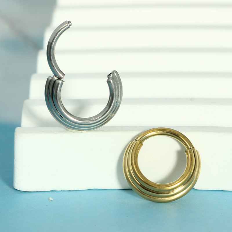 Brincos de argola de nariz, pi - Body Jewelry Cartilage Earrings avaliação e preço