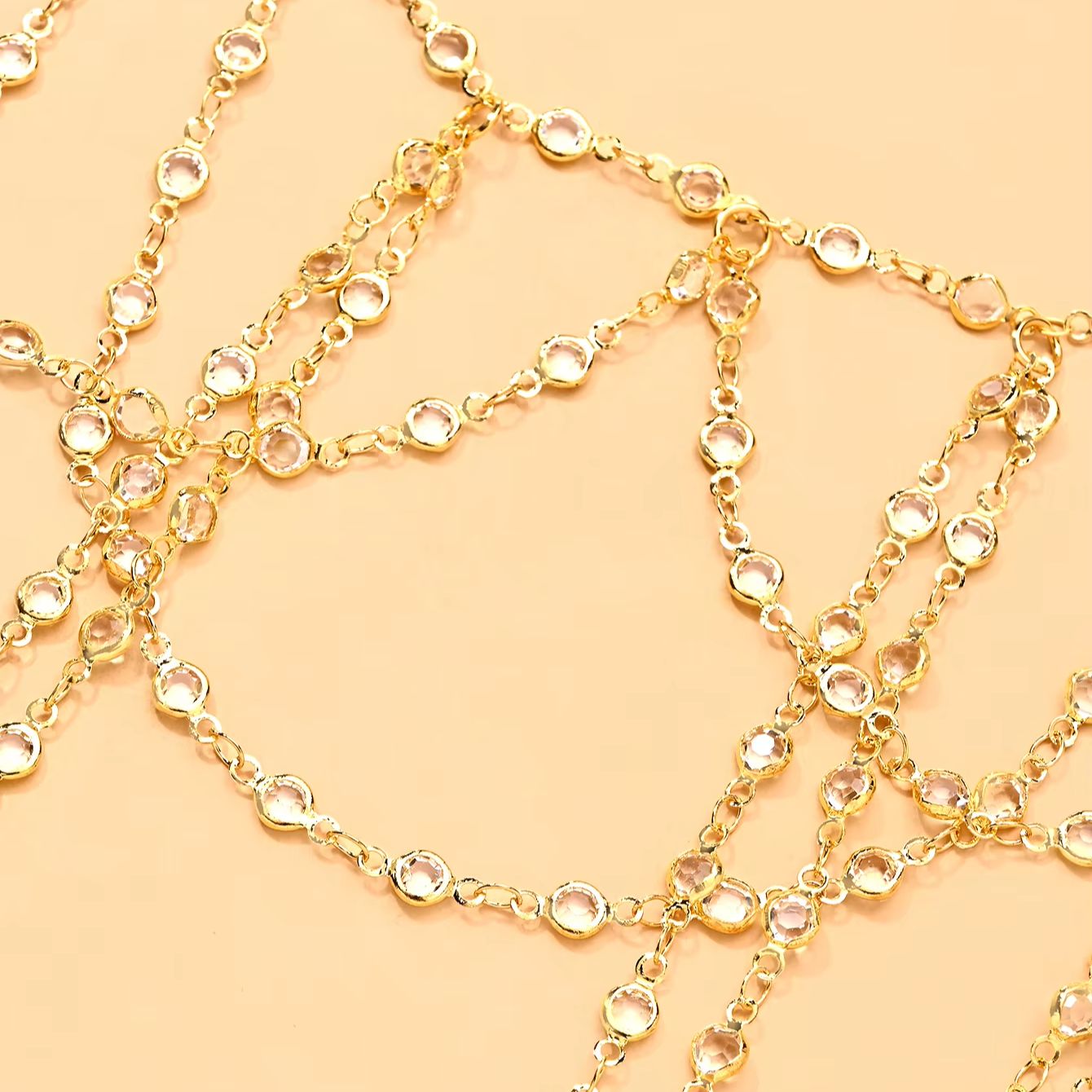 Corrente de Corpo Banhada a Ou - Body Jewelry Gold avaliação e preço