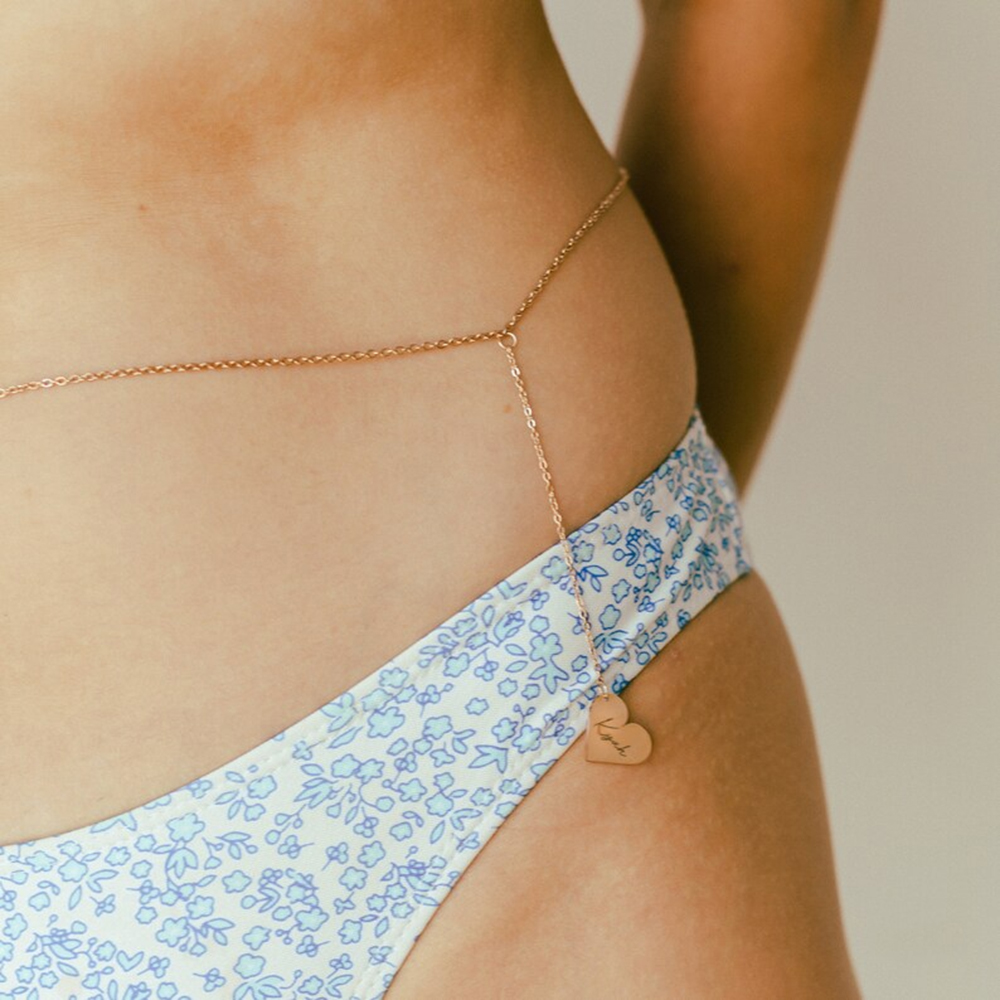 Corrente de Cintura Personaliz - Body Jewelry Names avaliação e preço