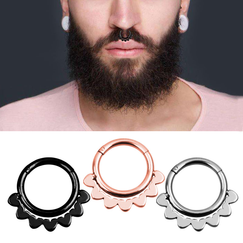 1 peça de piercing de nariz es - Body Jewelry Cartilage Earrings avaliação e preço