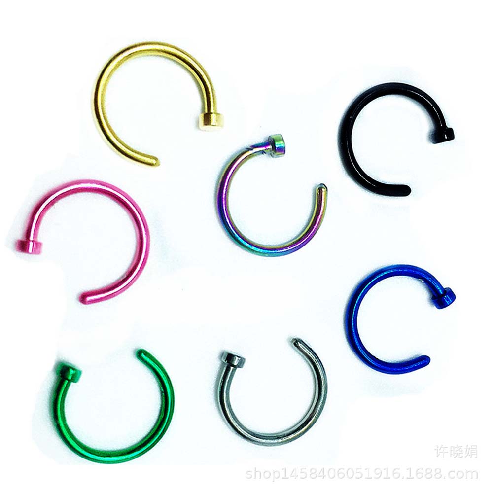 10 pçs simples anel de orelha  - Body Jewelry On Sale avaliação e preço