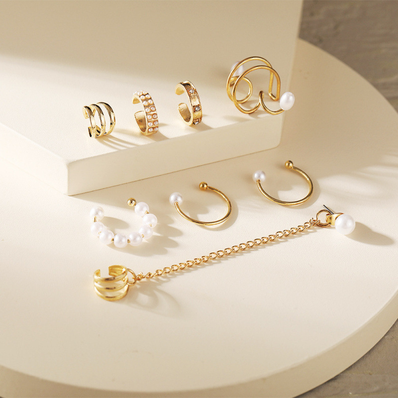 Conjunto de Brincos Modernos 2 - Body Jewelry Cartilage Earrings avaliação e preço