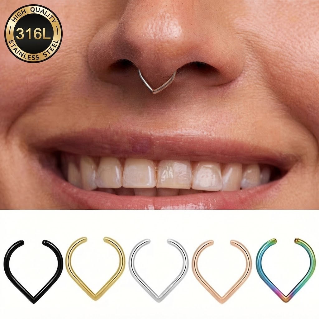 Conjunto de 5 Peças de Argolas - Body Jewelry Cartilage Earrings avaliação e preço
