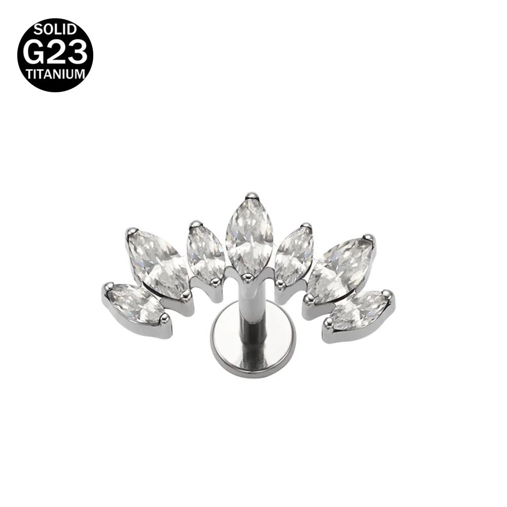 16G 18G F136 titânio marca nov - Body Jewelry Brands avaliação e preço