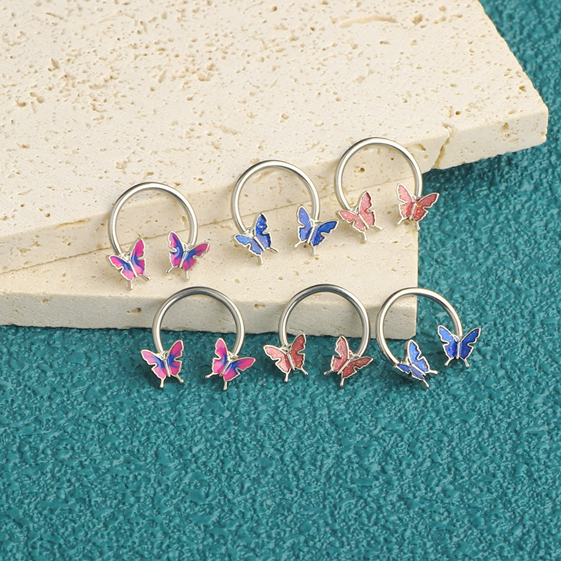 Argola de Septo 16G, Joia para - Body Jewelry Cartilage Earrings avaliação e preço
