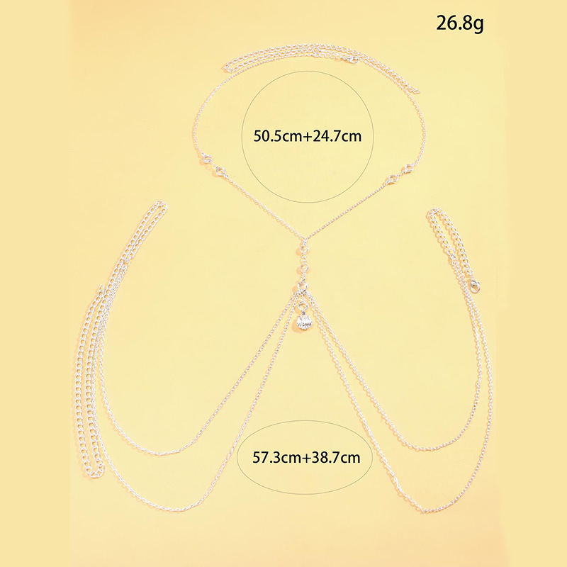 Corrente de Corpo Feminina em  - Qualiti Body Jewelry avaliação e preço