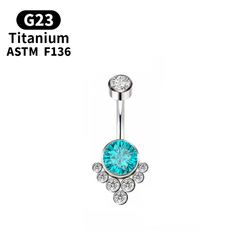 G23 piercing de titânio grau i - Body Jewelry Implant Grade avaliação e preço