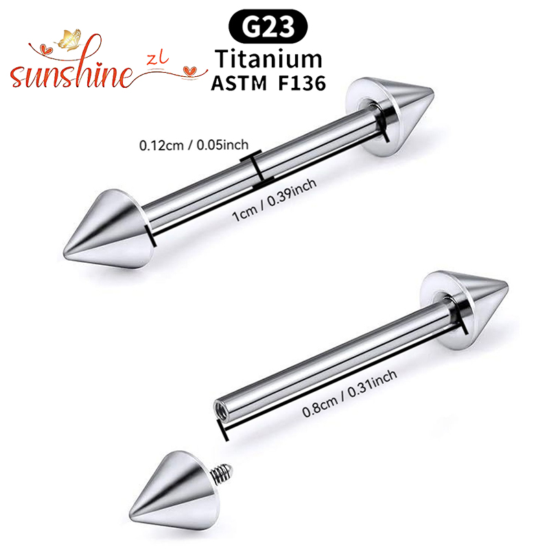 Barra de Titânio Grau Implante - Body Jewelry Implant Grade avaliação e preço