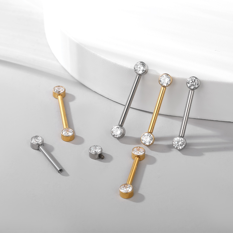 1/5 pçs grau de implante titân - Body Jewelry Implant Grade avaliação e preço
