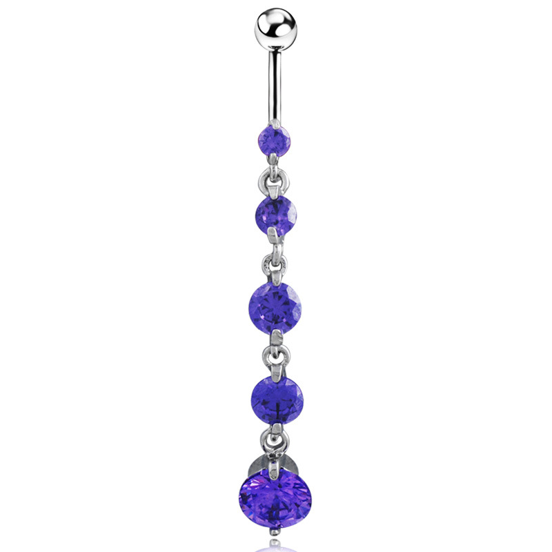 2023 Marca Longa Rhinestone Pi - Body Jewelry Brands avaliação e preço